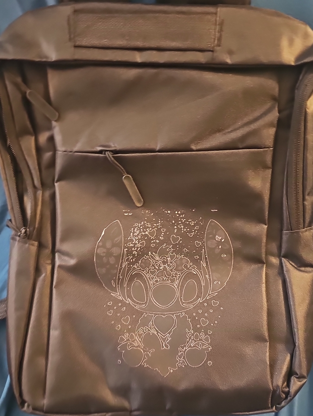 Kid BLAVK Stitch Themed Backpack - Casual Everyday Backpack